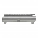 AR-15 Circle Slick Side Upper Receiver - Forged M4 Flat Top RAW (Multi Cal)
